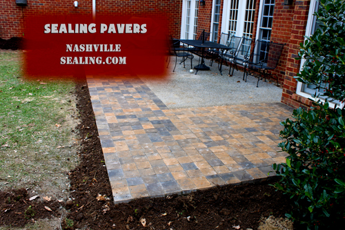Nashville Sealing Brick Pavers